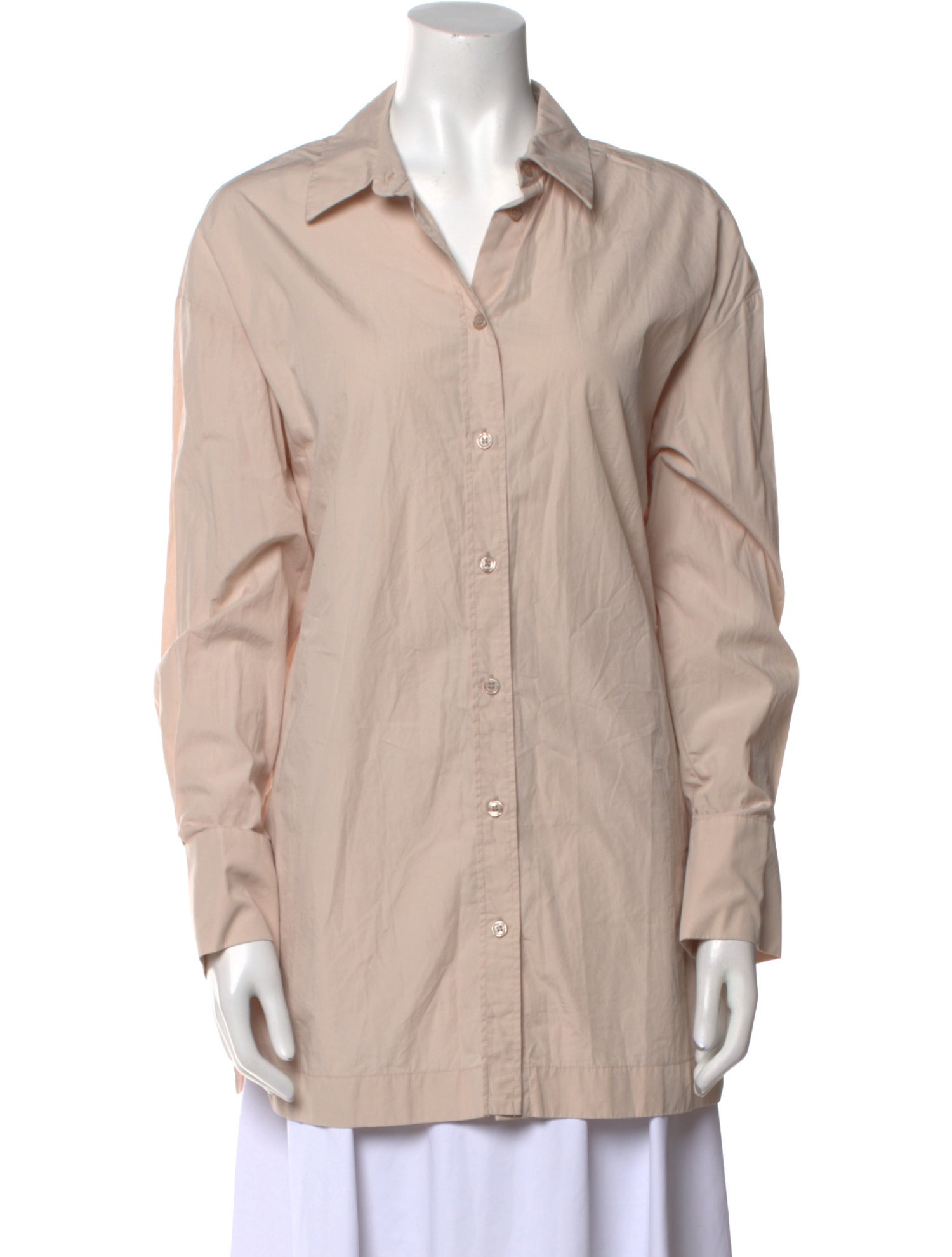 12 storeez Long Sleeve Button-Up Top