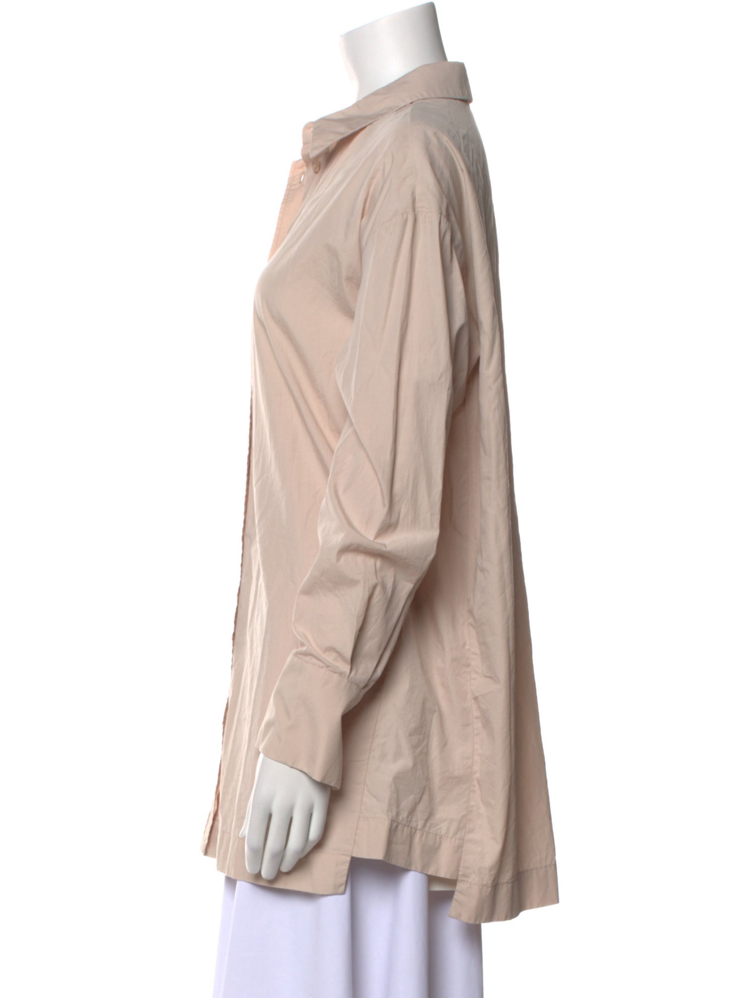 12 storeez Long Sleeve Button-Up Top