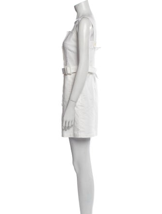 12 storeez Square Neckline Mini Dress