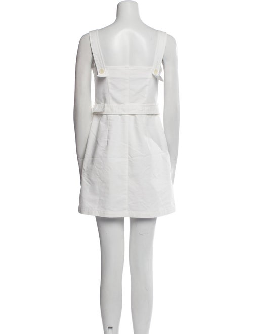 12 storeez Square Neckline Mini Dress