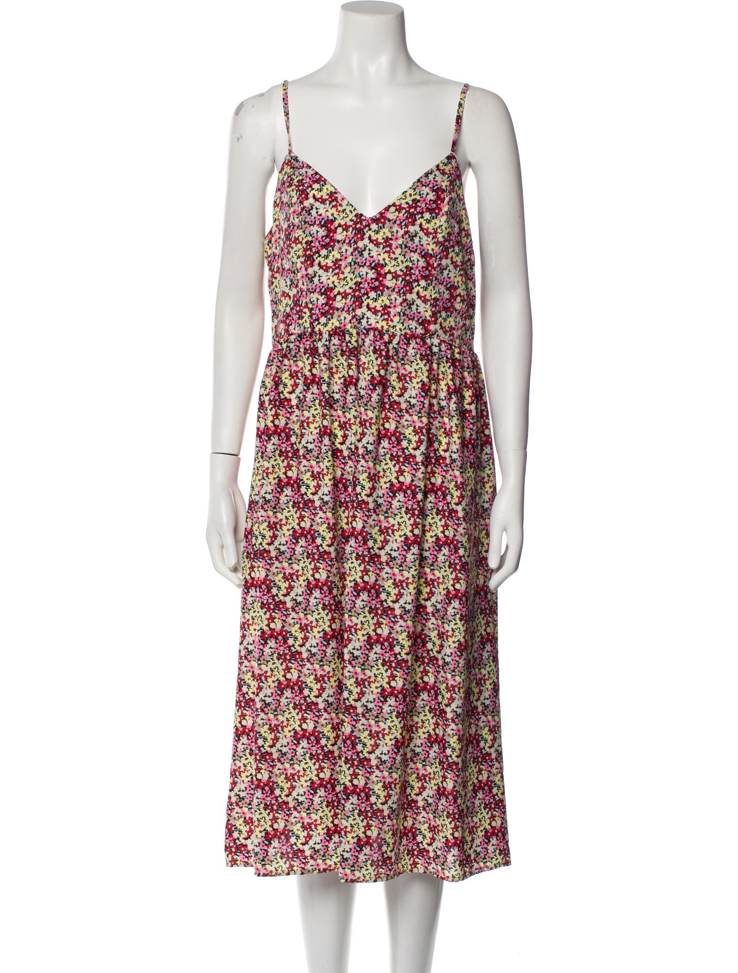 Ottod'Ame Floral Print Midi Length Dress w/ Tags