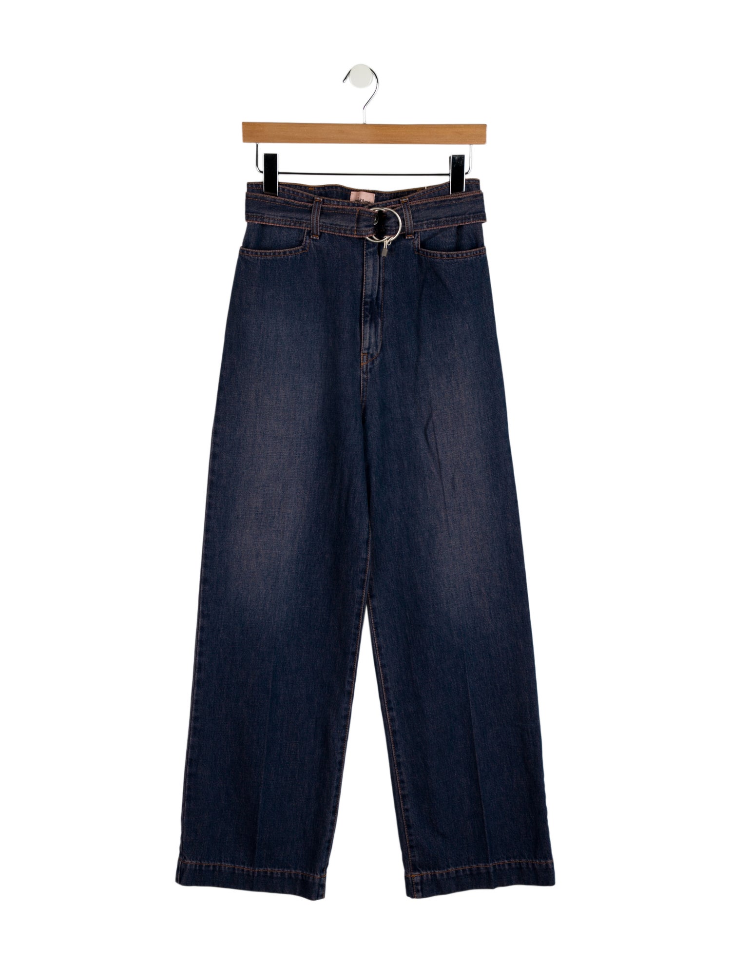 Ottod'Ame High-Rise Wide Leg Jeans