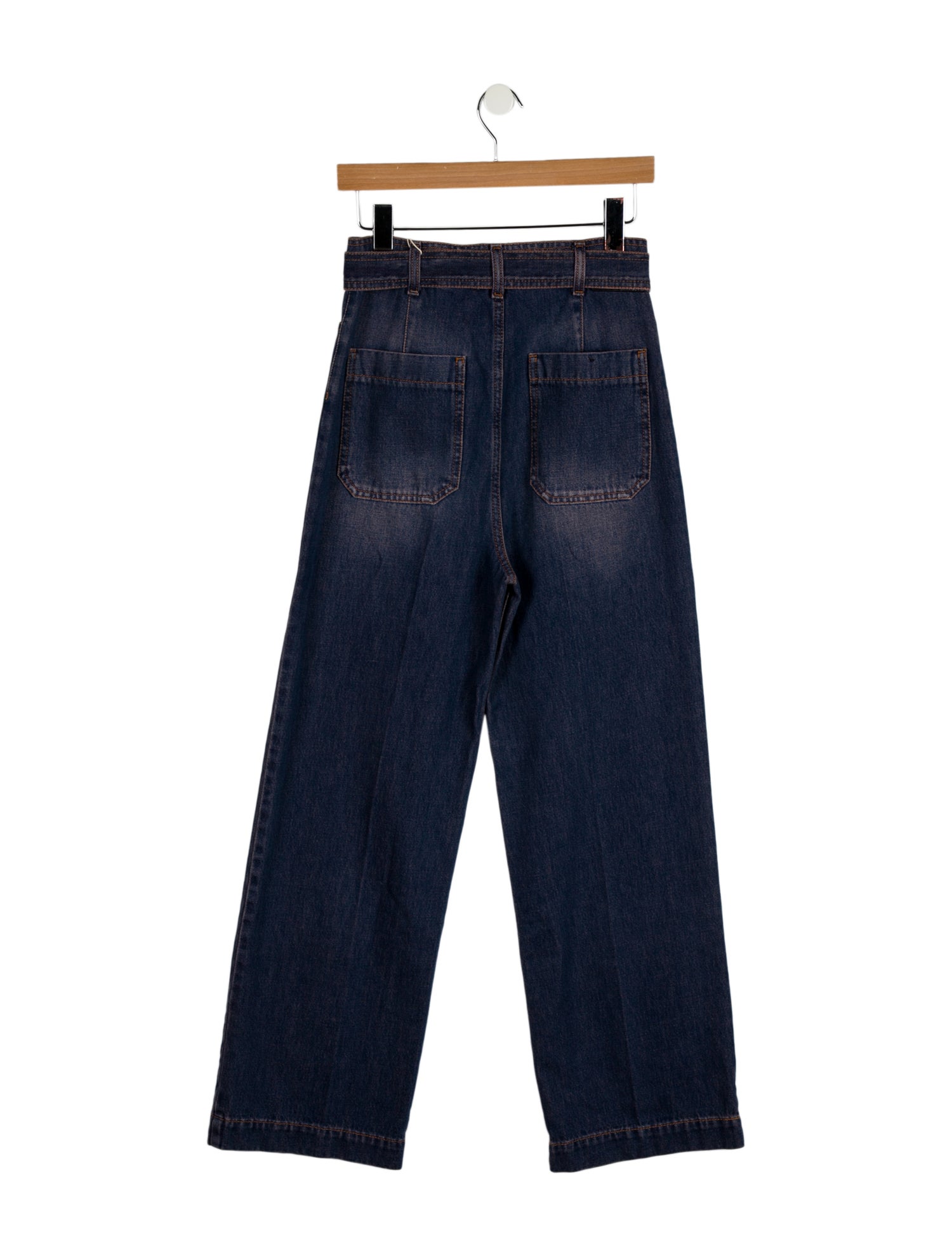 Ottod'Ame High-Rise Wide Leg Jeans