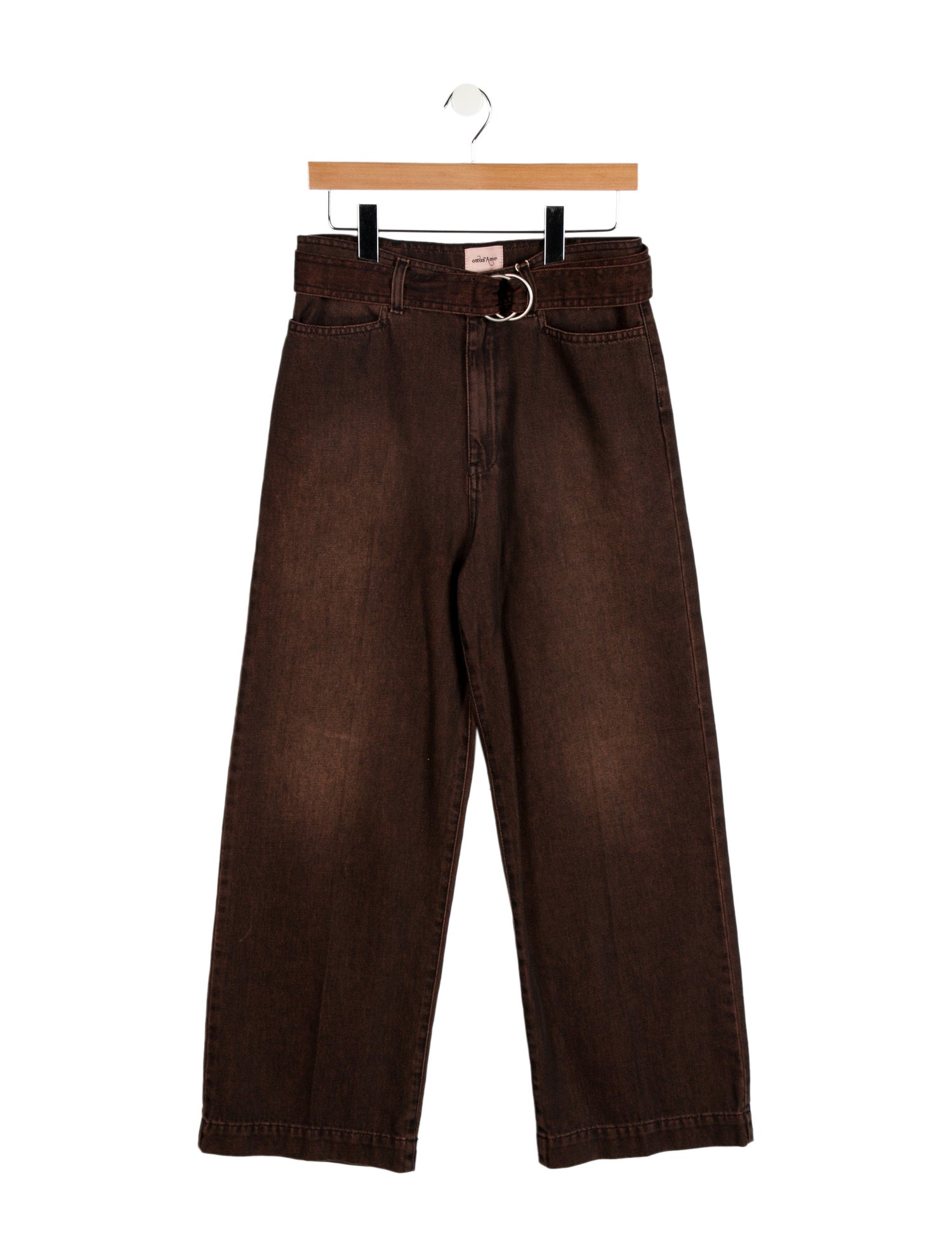 Ottod'Ame High-Rise Wide Leg Jeans