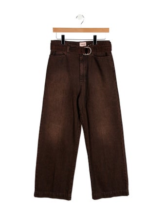 Ottod'Ame High-Rise Wide Leg Jeans