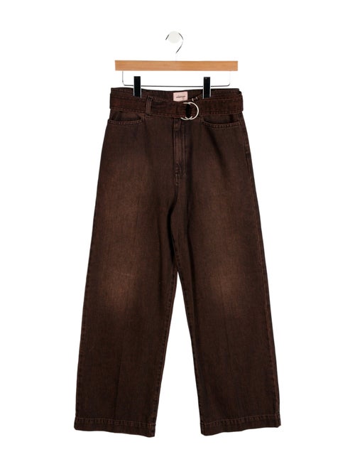 Ottod'Ame High-Rise Wide Leg Jeans