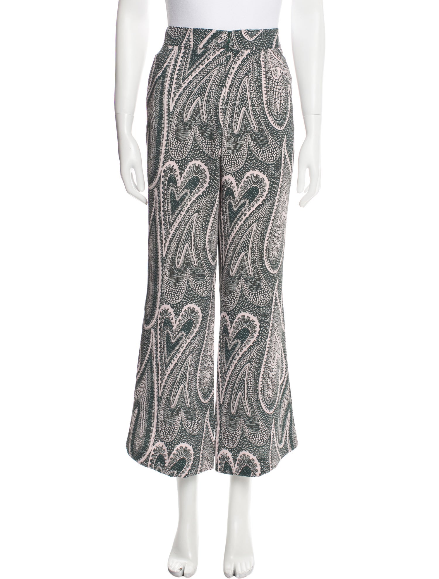 Ottod'Ame Printed Wide Leg Pants w/ Tags