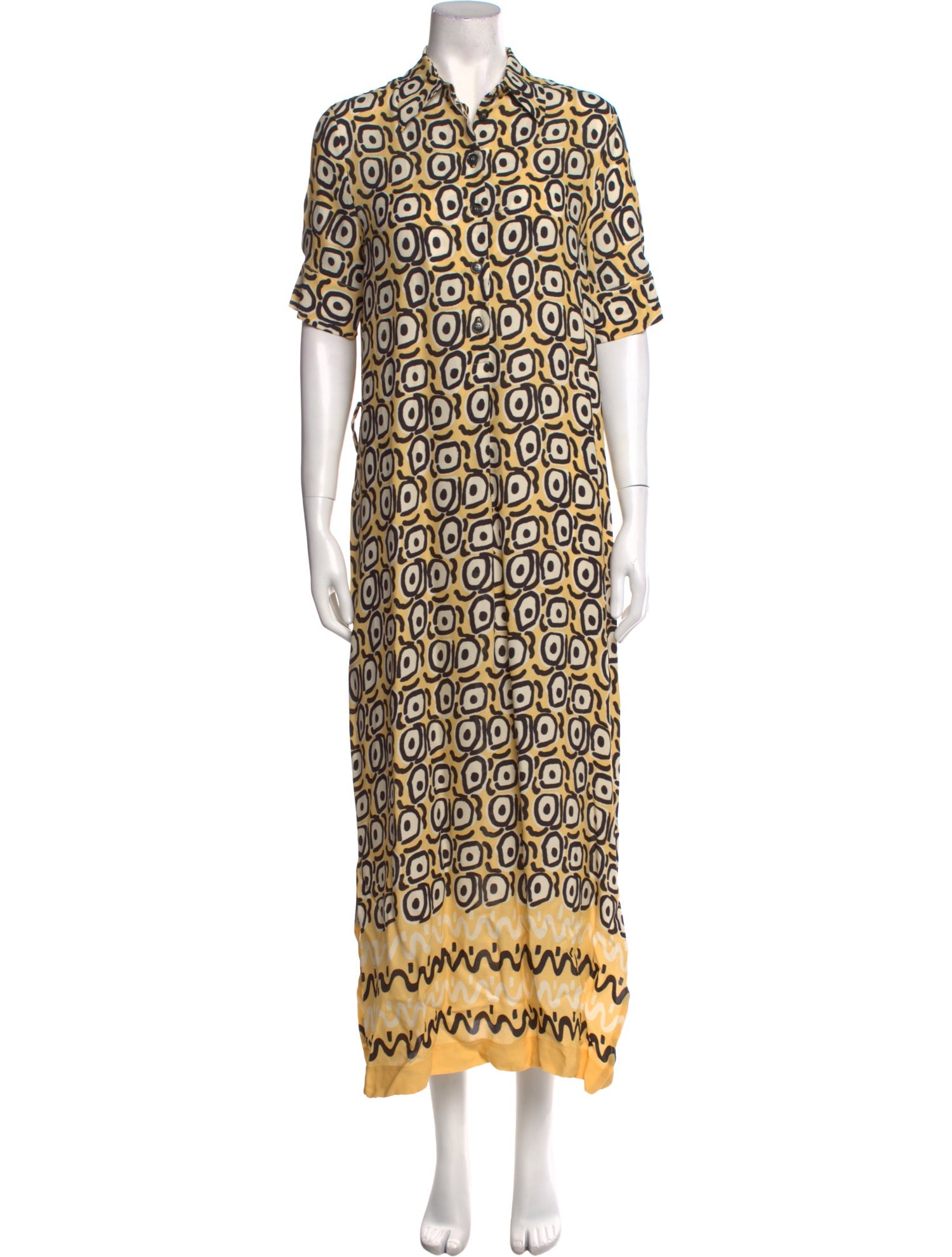 Ottod'Ame Printed Long Dress