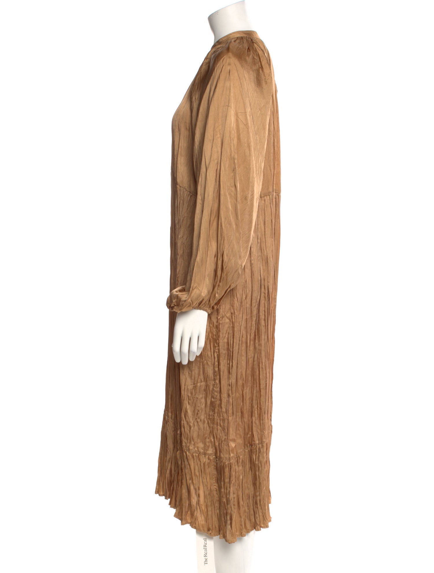 Ottod'Ame Mock Neck Long Dress