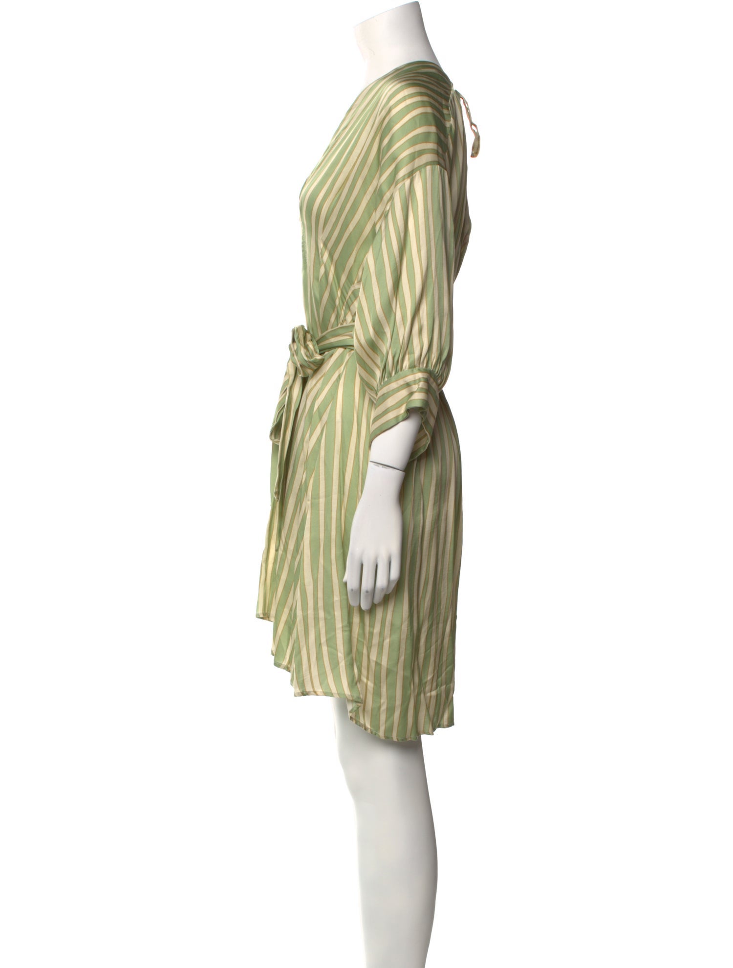 Ottod'Ame Striped Knee-Length Dress