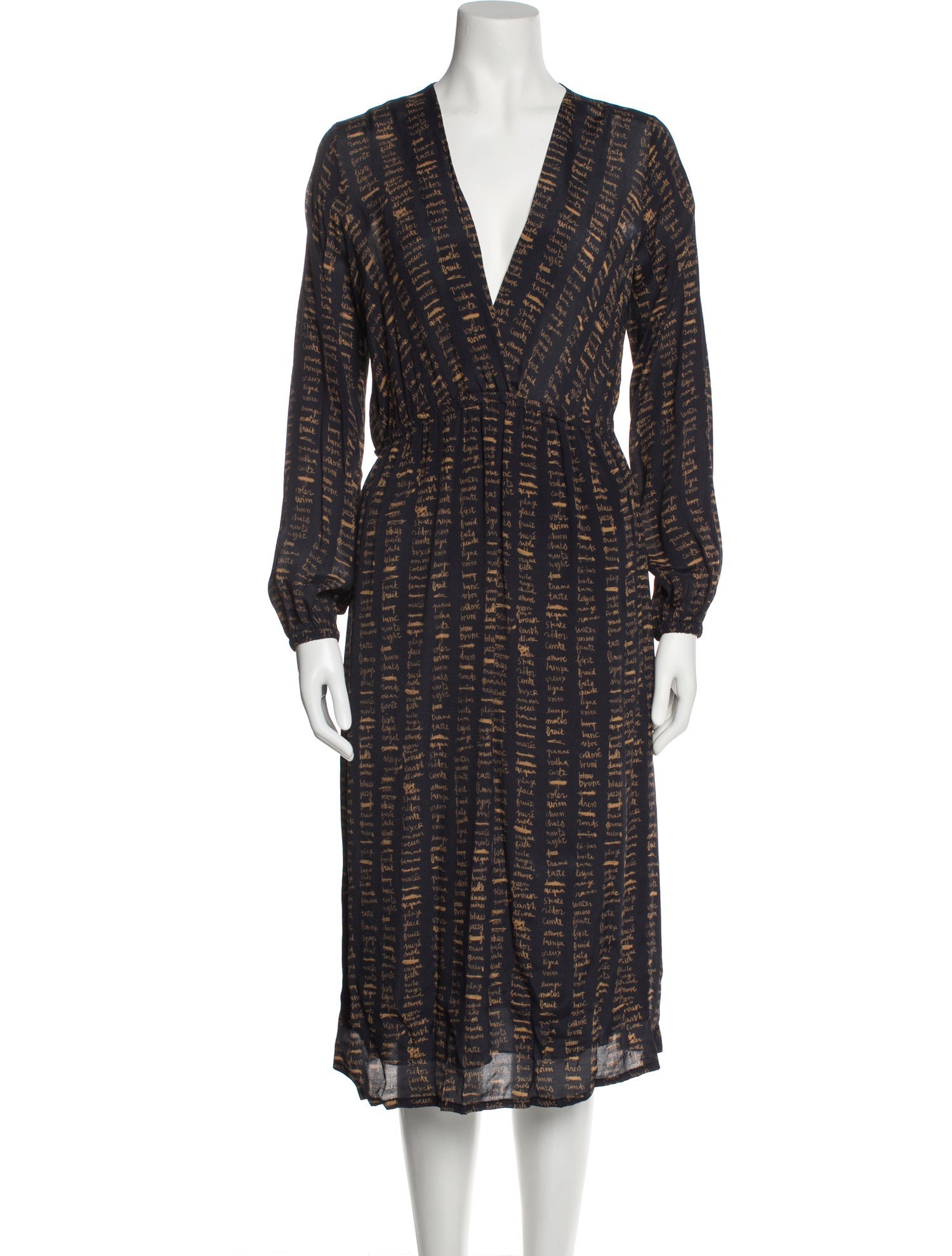 Ottod'Ame Printed Midi Length Dress