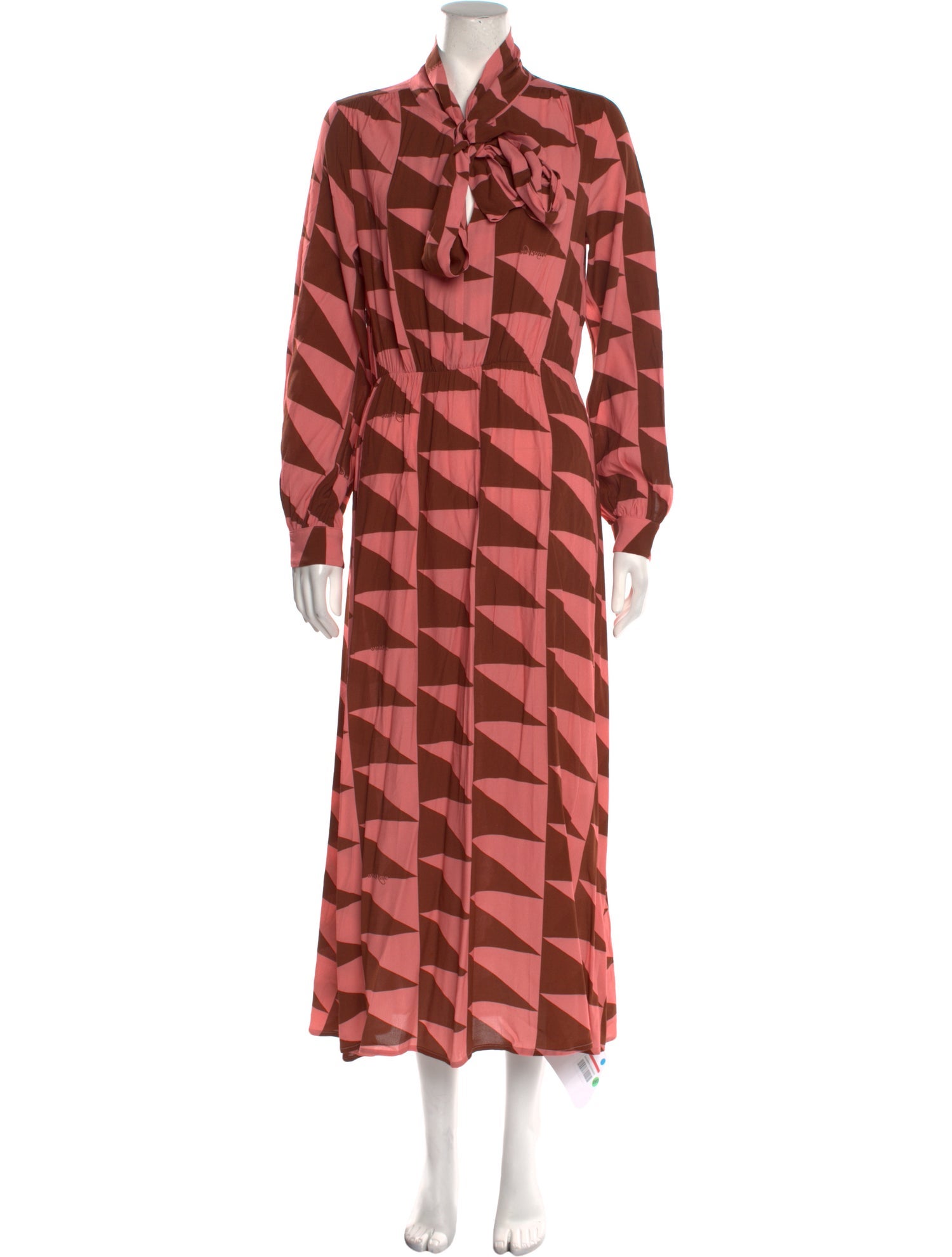 Ottod'Ame Printed Long Dress