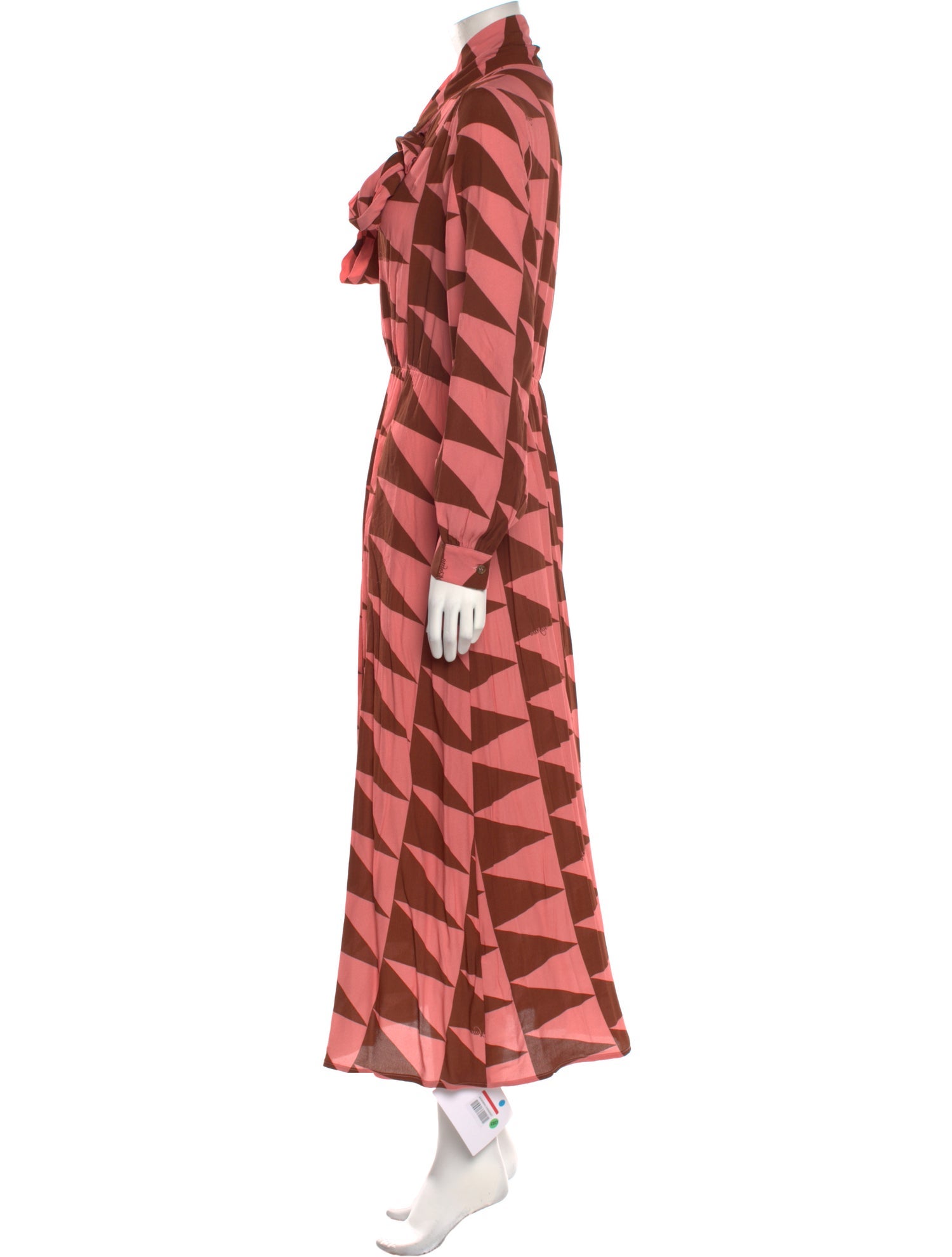 Ottod'Ame Printed Long Dress