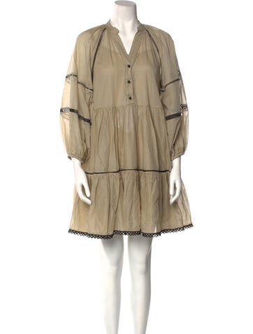 Ottod'Ame Dresses V-Neck Mini Dress DE 32; US 2 | XS