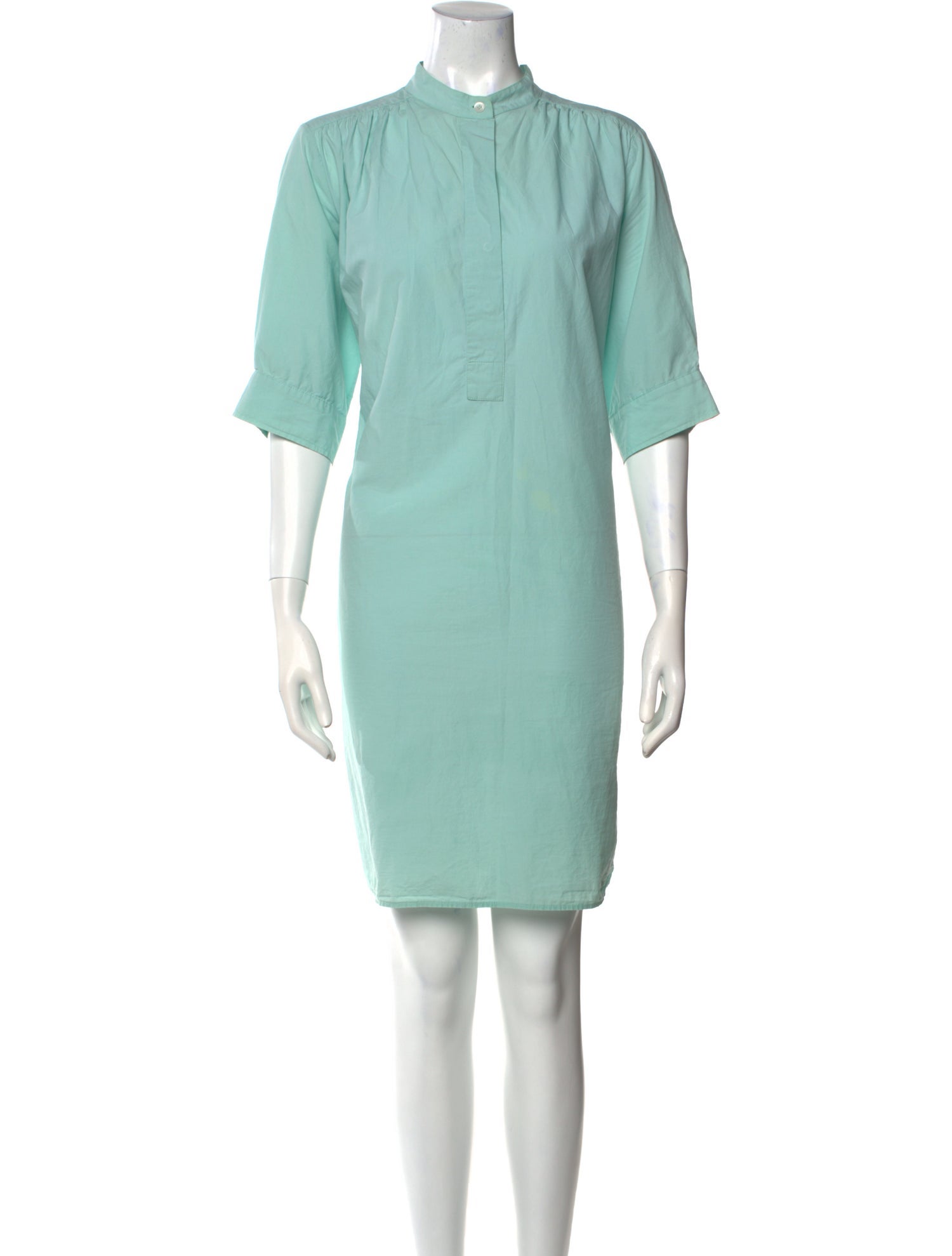 Ottod'Ame Mock Neck Mini Dress