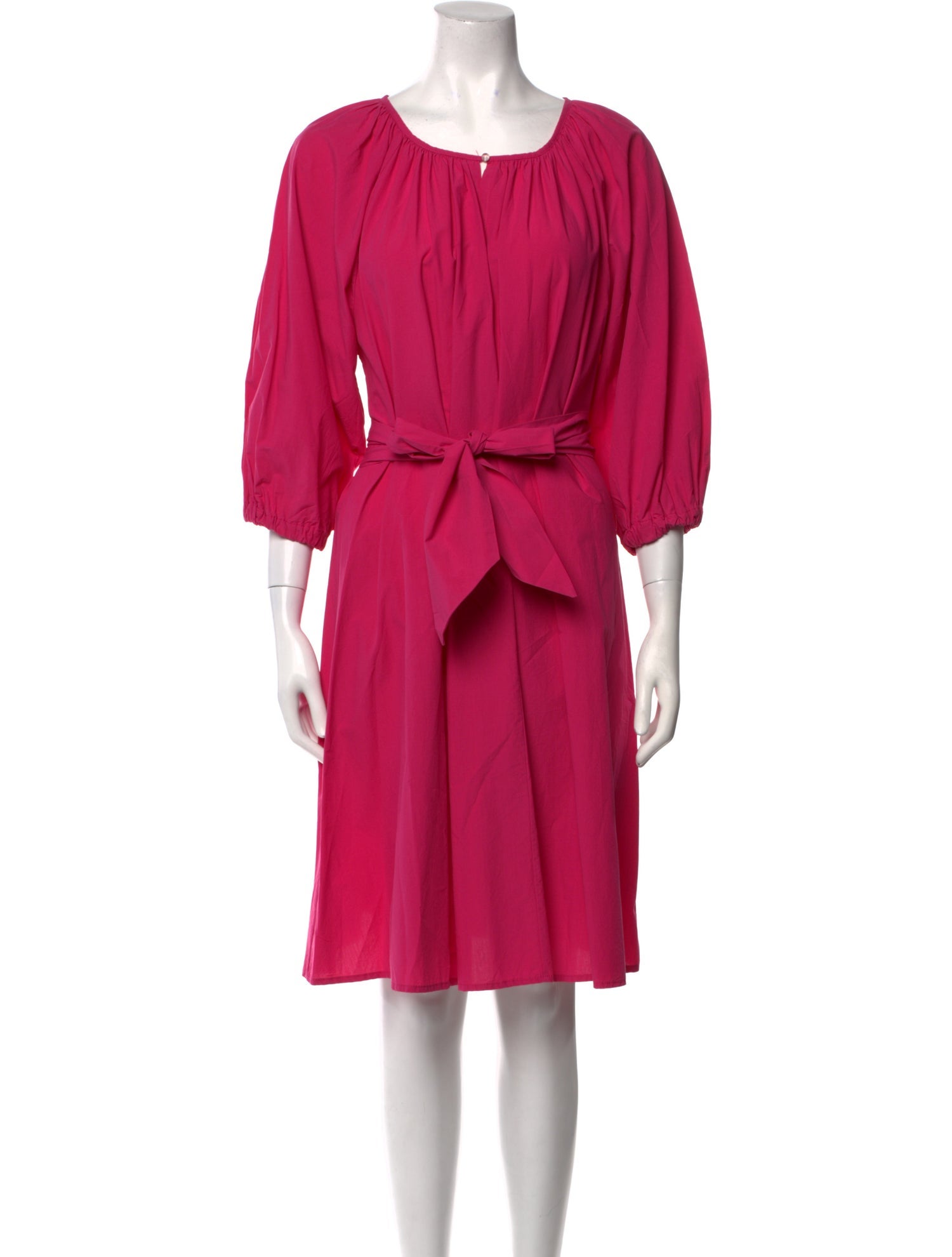 Ottod'Ame Scoop Neck Mini Dress