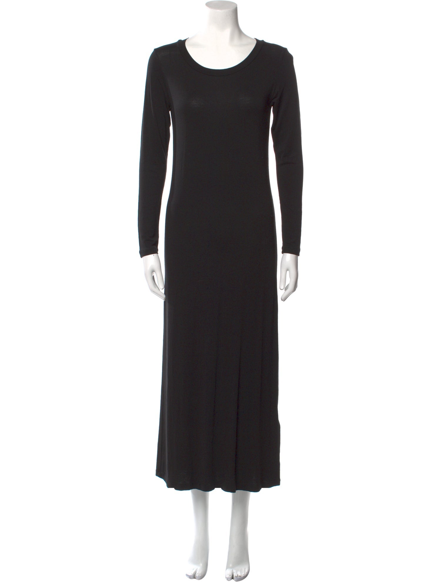 Ottod'Ame Scoop Neck Long Dress