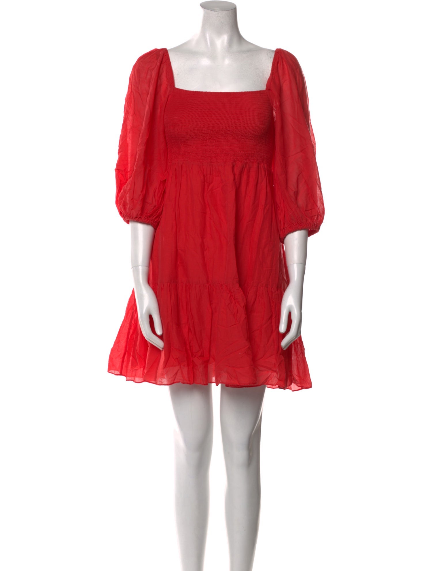 Ottod'Ame Square Neckline Mini Dress