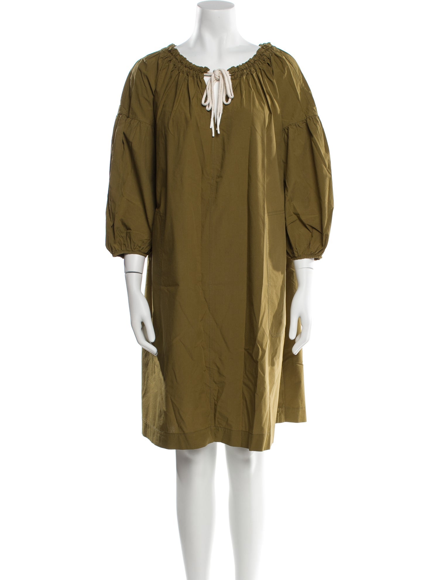 Ottod'Ame V-Neck Mini Dress