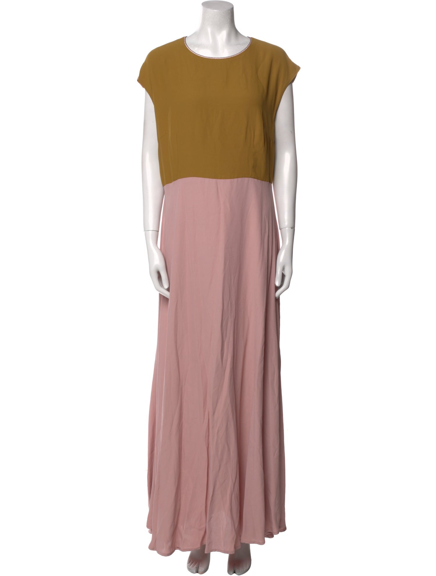 Ottod'Ame Crew Neck Long Dress