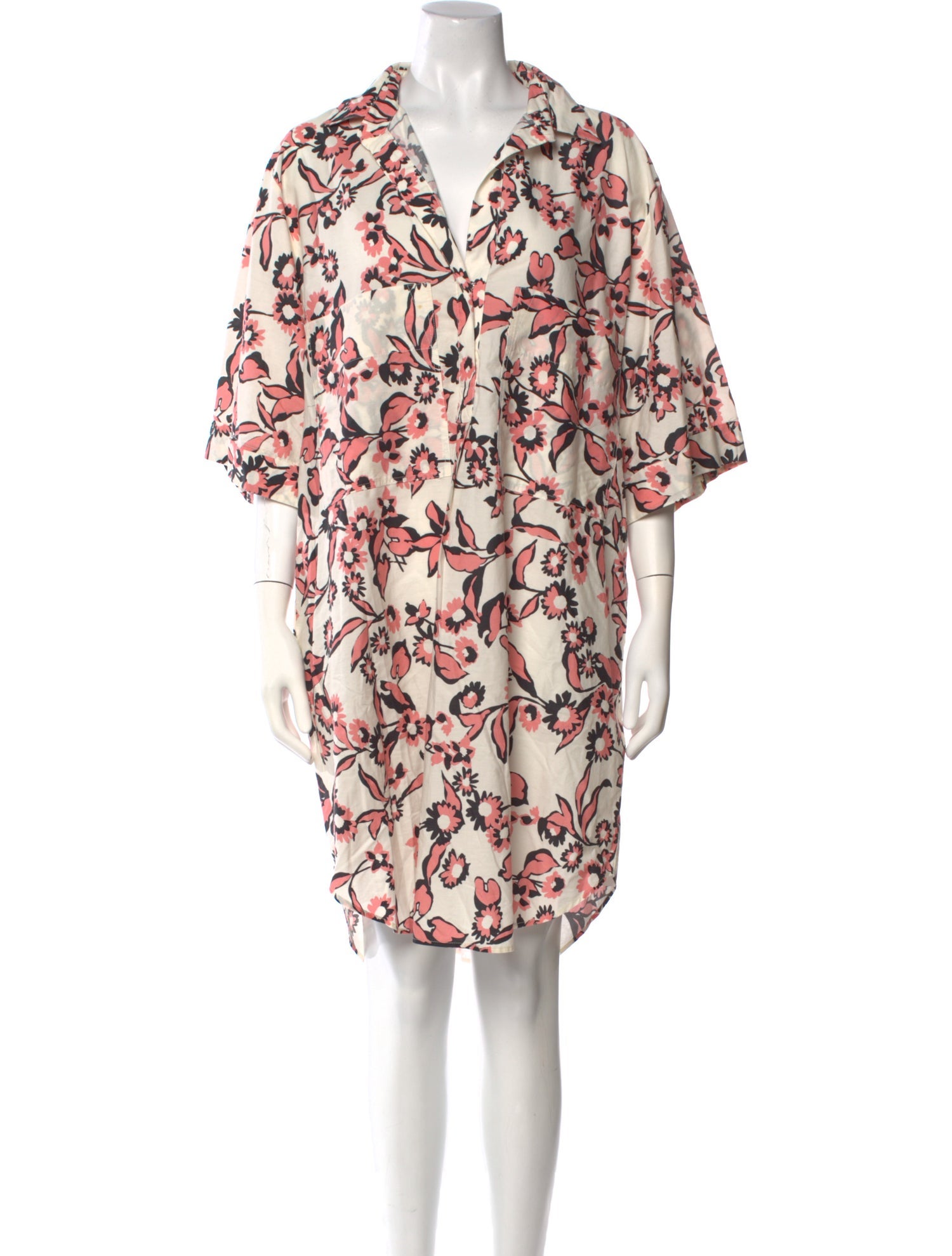 Ottod'Ame Printed Knee-Length Dress