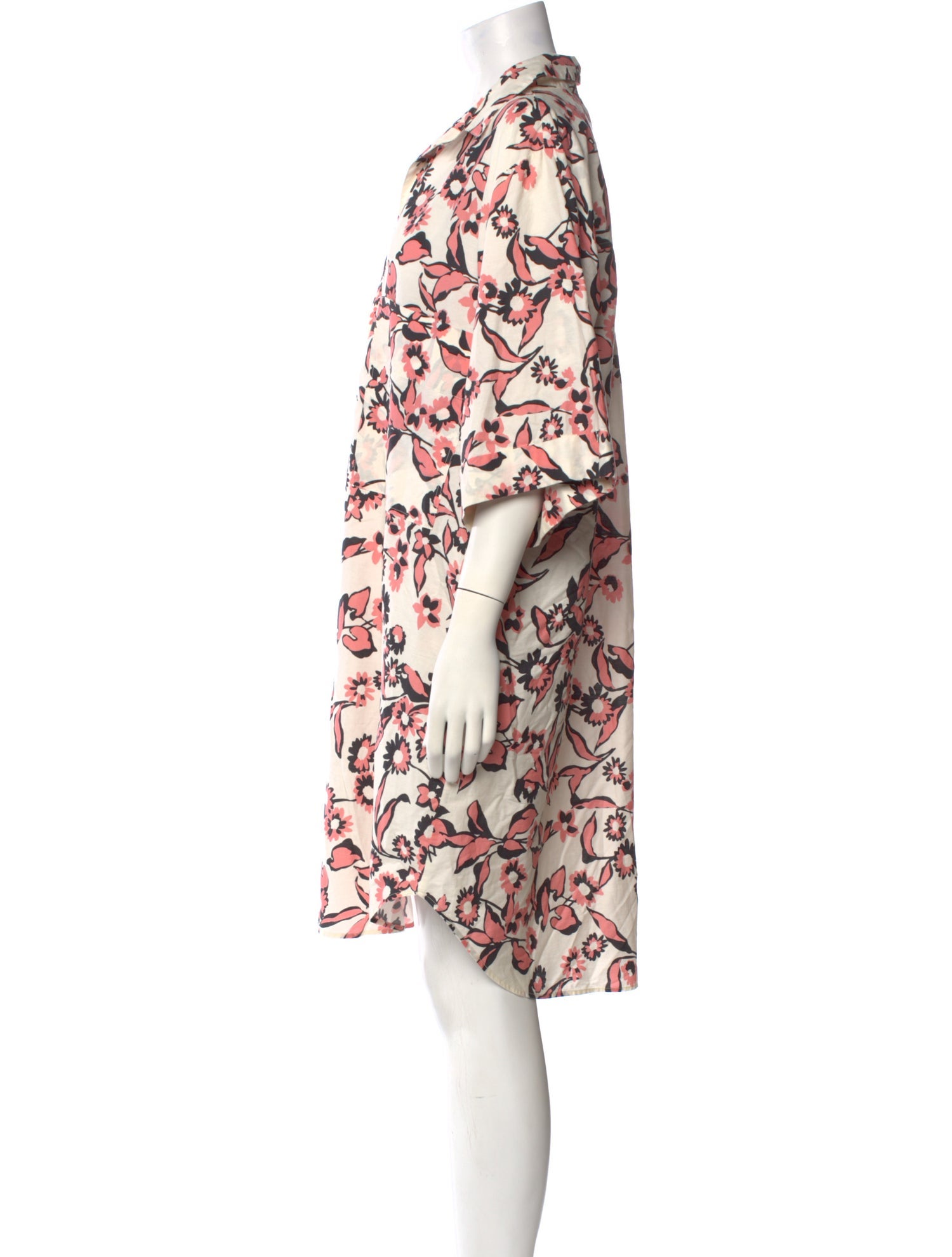Ottod'Ame Printed Knee-Length Dress