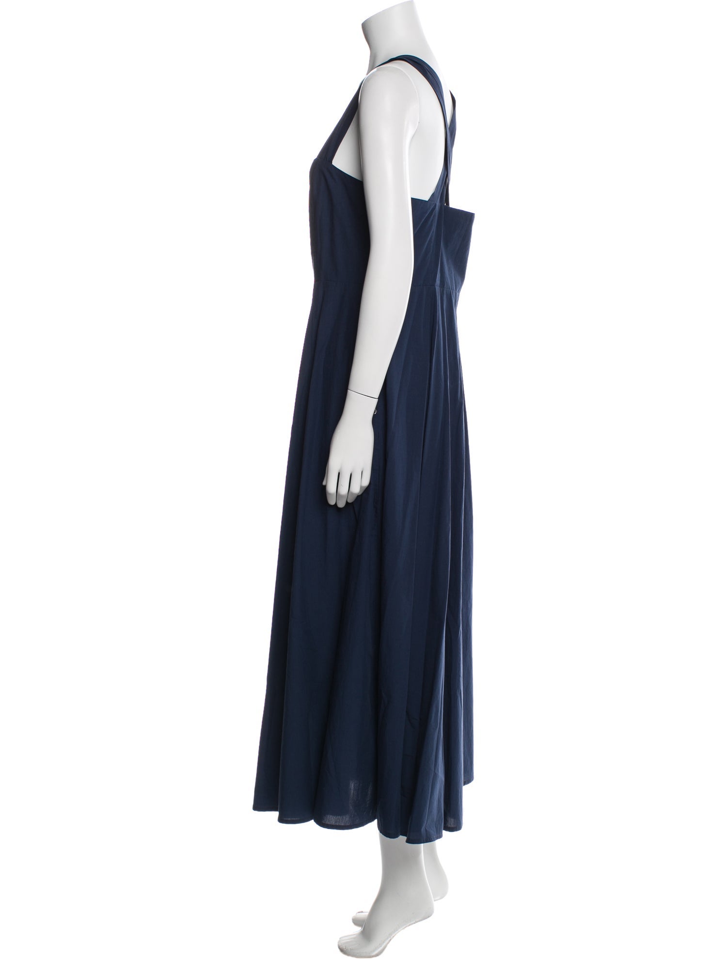 Ottod'Ame Square Neckline Long Dress
