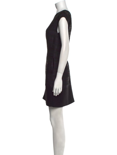 Ottod'Ame Scoop Neck Mini Dress