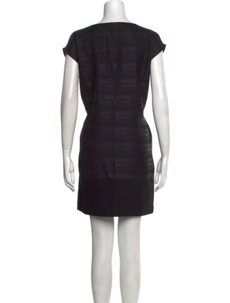 Ottod'Ame Scoop Neck Mini Dress