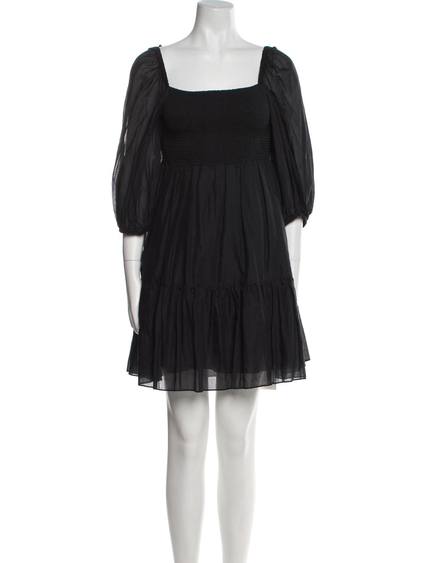 Ottod'Ame Square Neckline Mini Dress