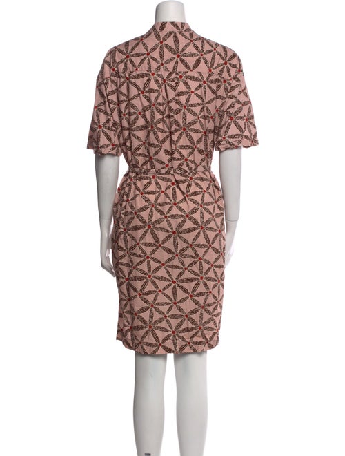 Ottod'Ame Printed Knee-Length Dress