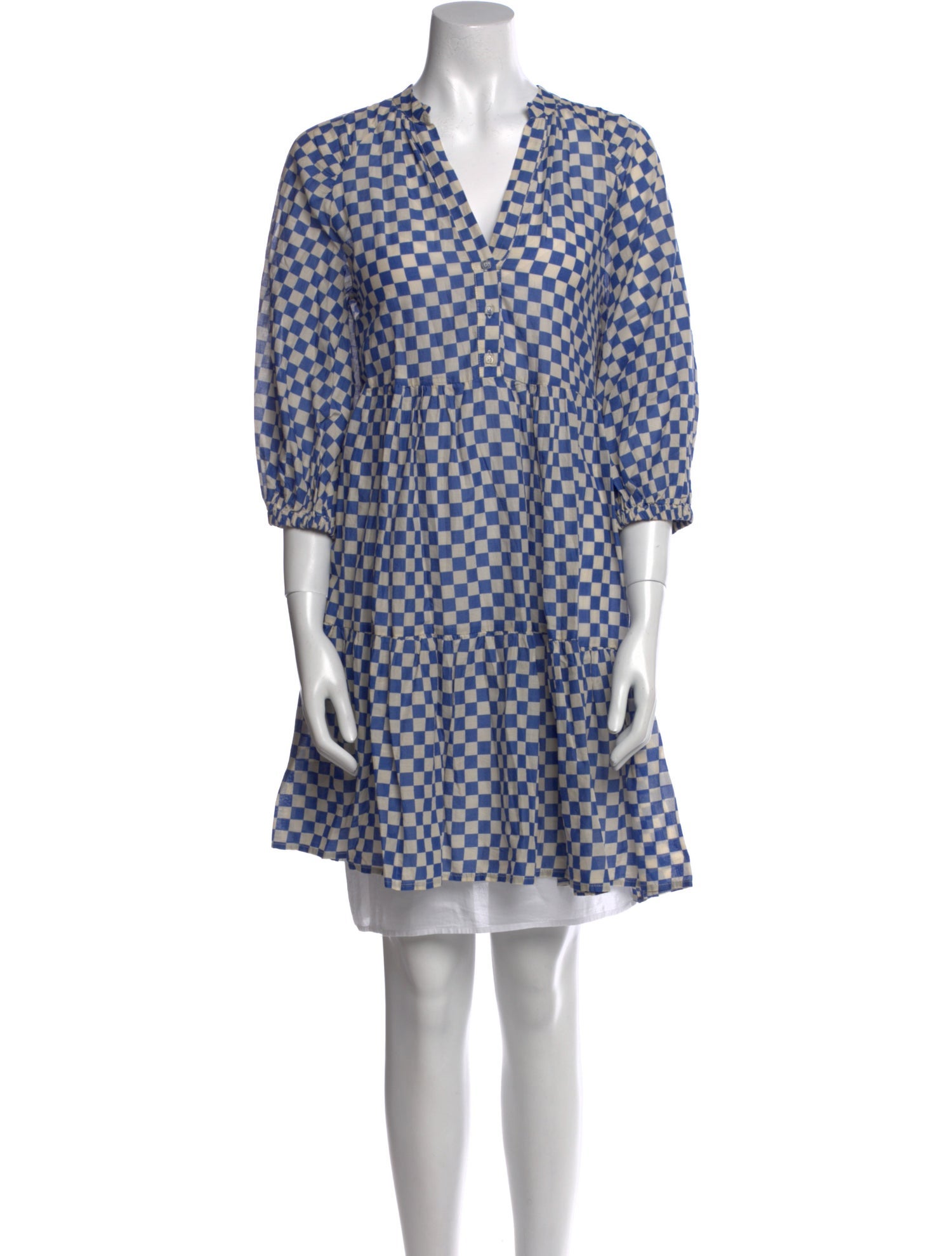 Ottod'Ame Printed Knee-Length Dress