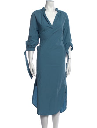 Ottod'Ame V-Neck Long Dress