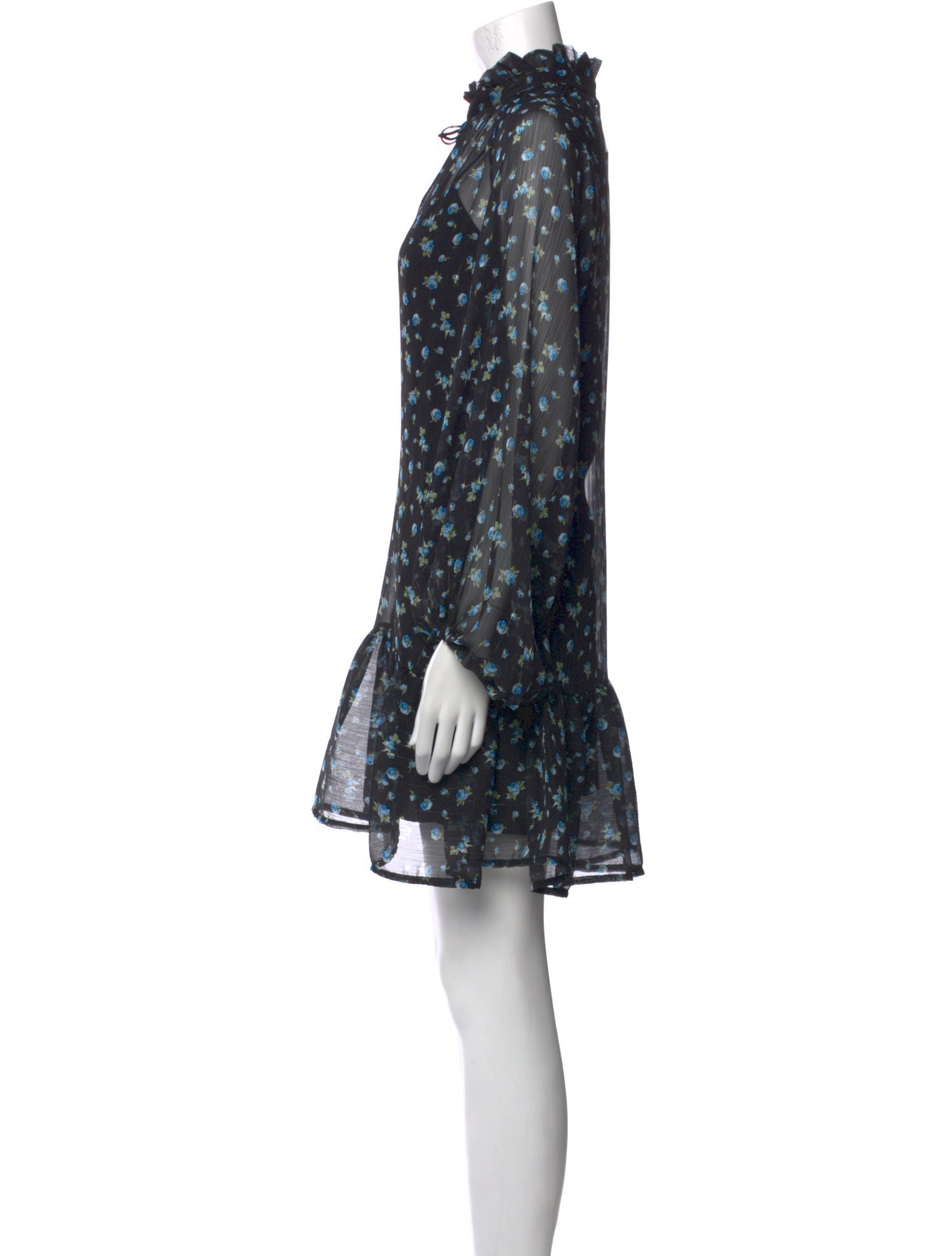 Ottod'Ame Floral Print Mini Dress w/ Tags