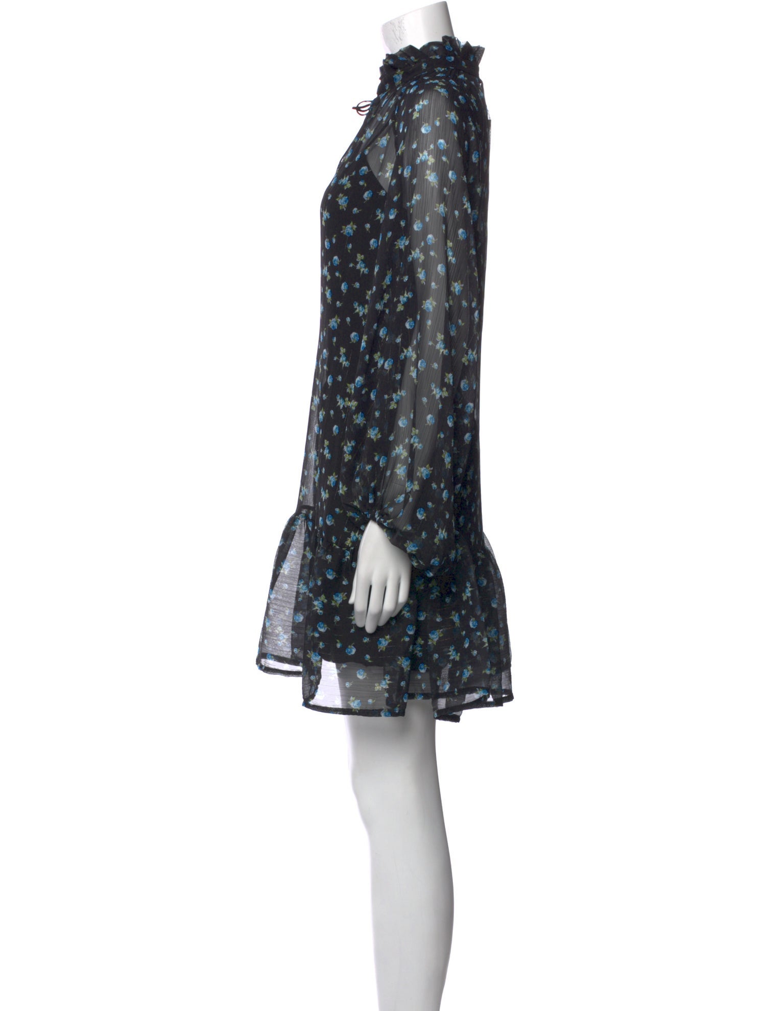Ottod'Ame Floral Print Mini Dress w/ Tags