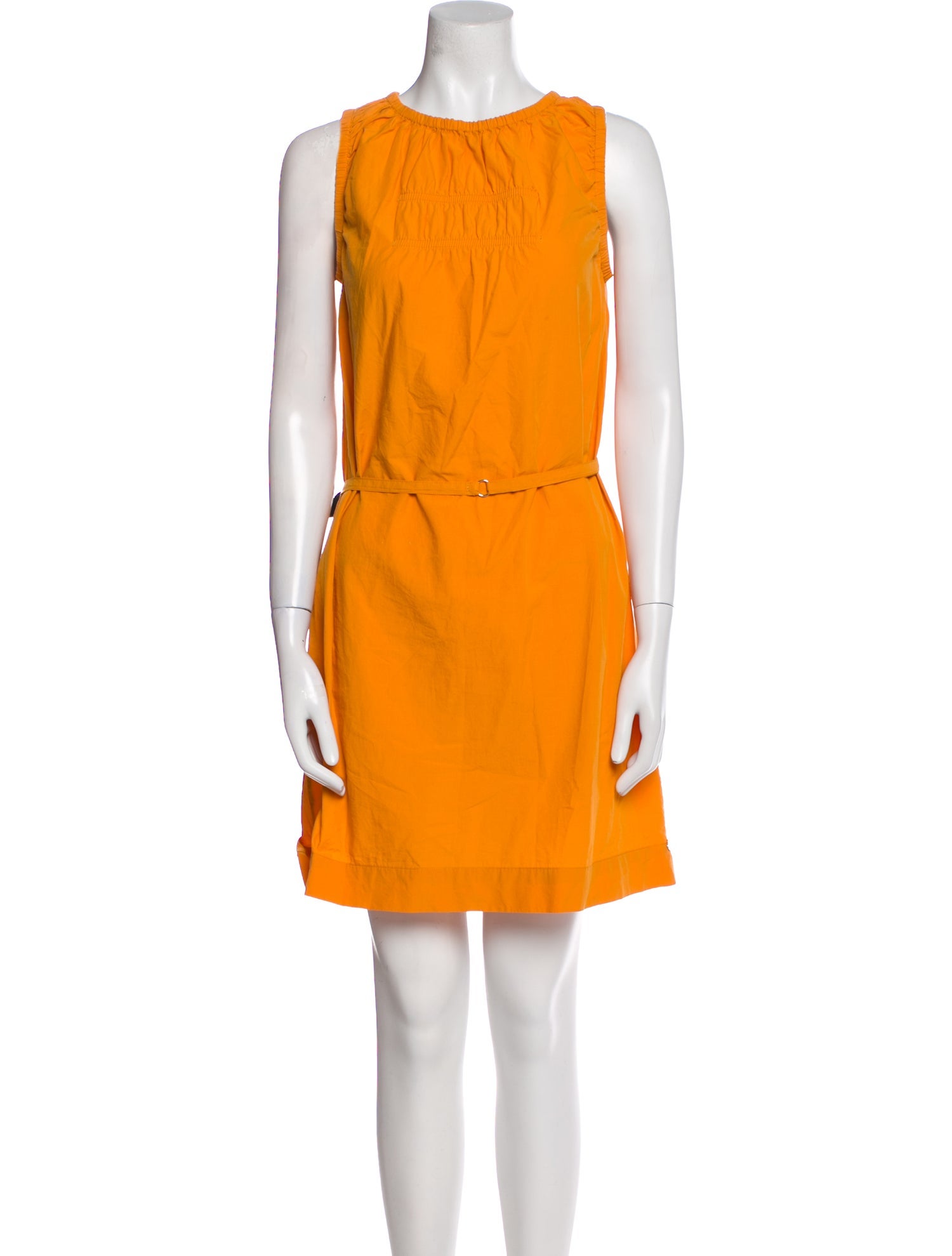 Ottod'Ame Crew Neck Mini Dress