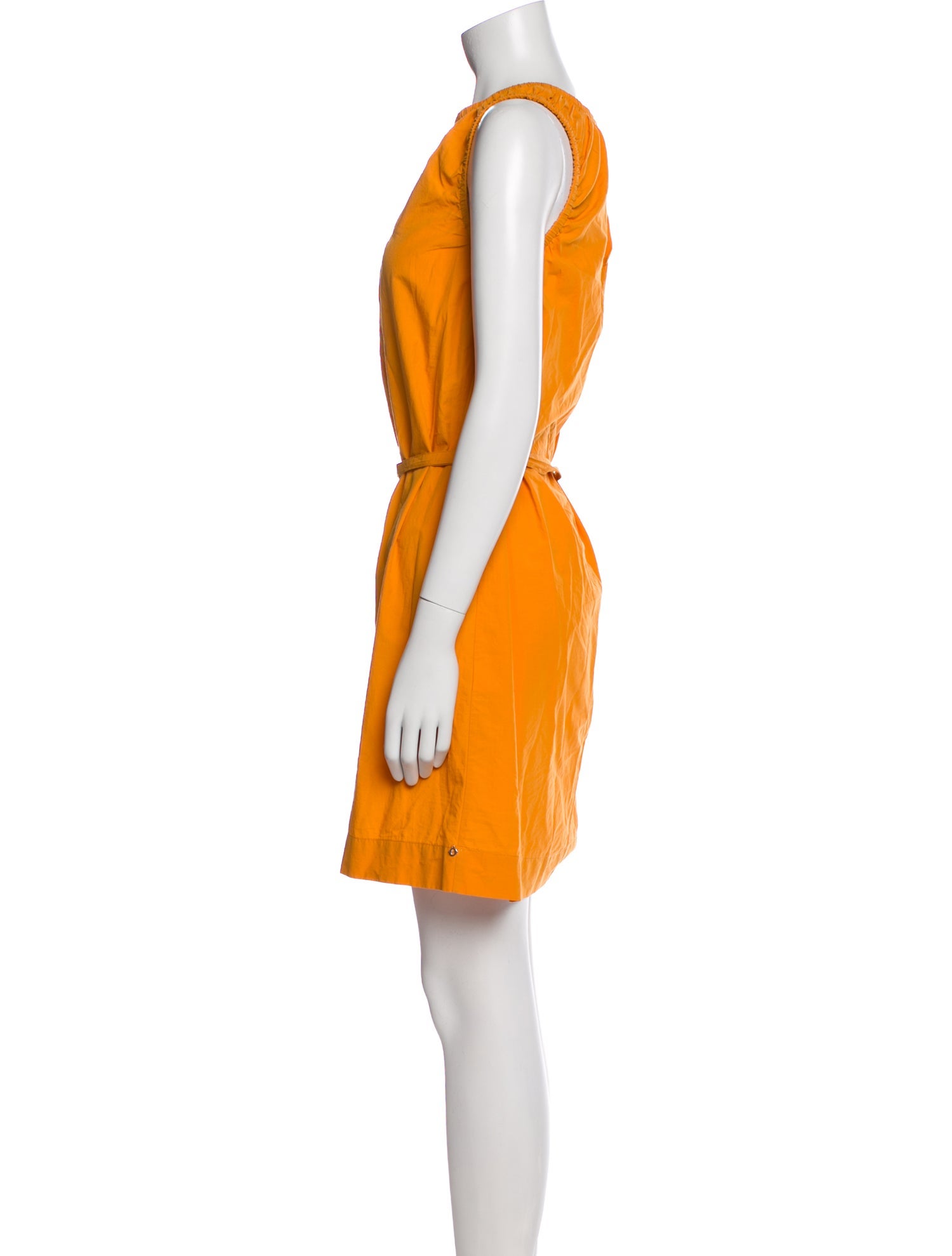 Ottod'Ame Crew Neck Mini Dress