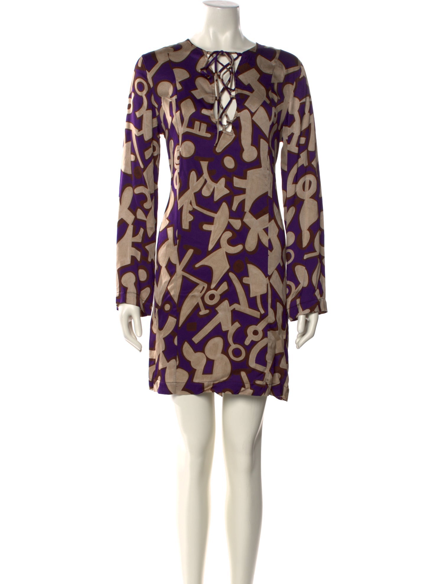 Ottod'Ame Printed Mini Dress w/ Tags