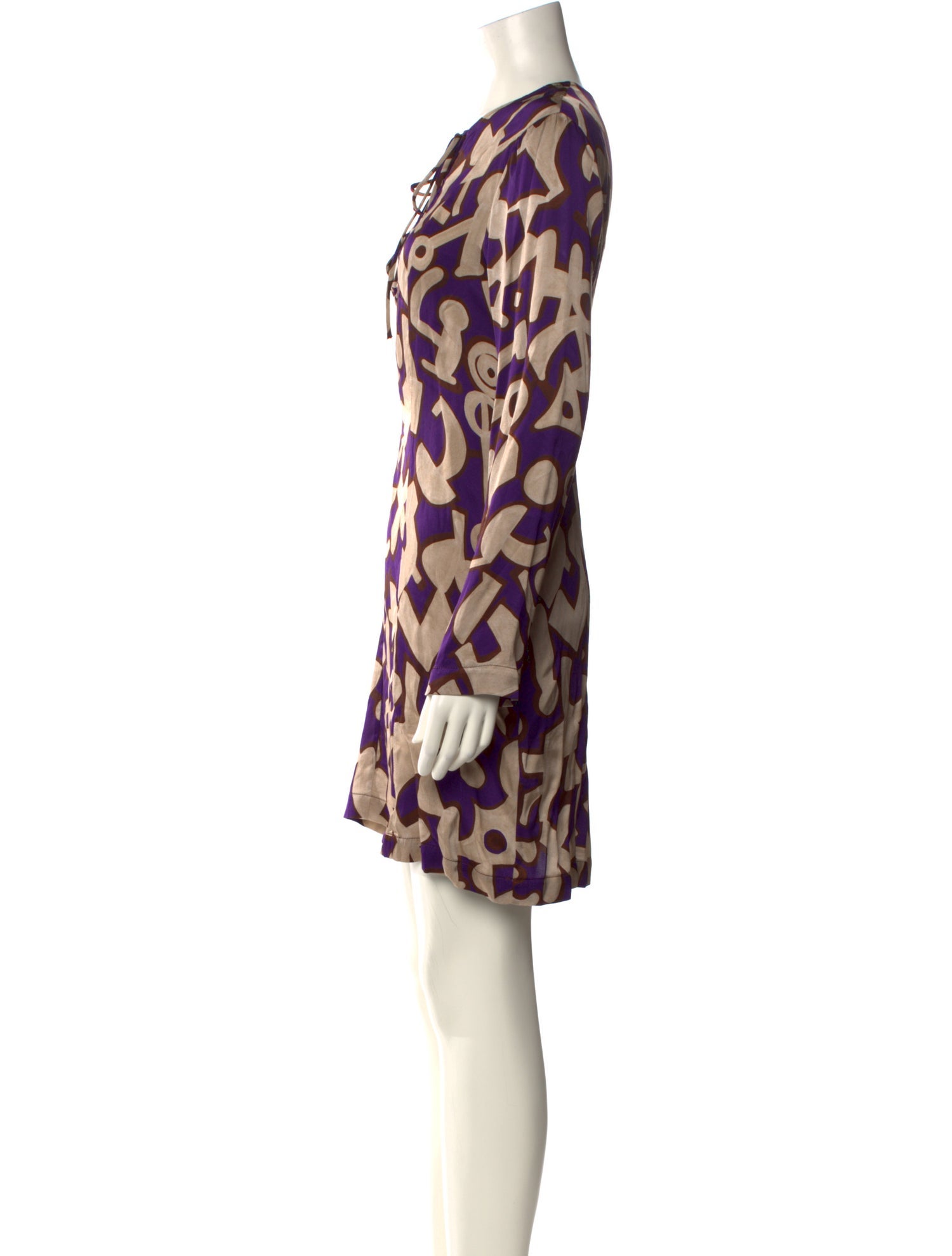 Ottod'Ame Printed Mini Dress w/ Tags