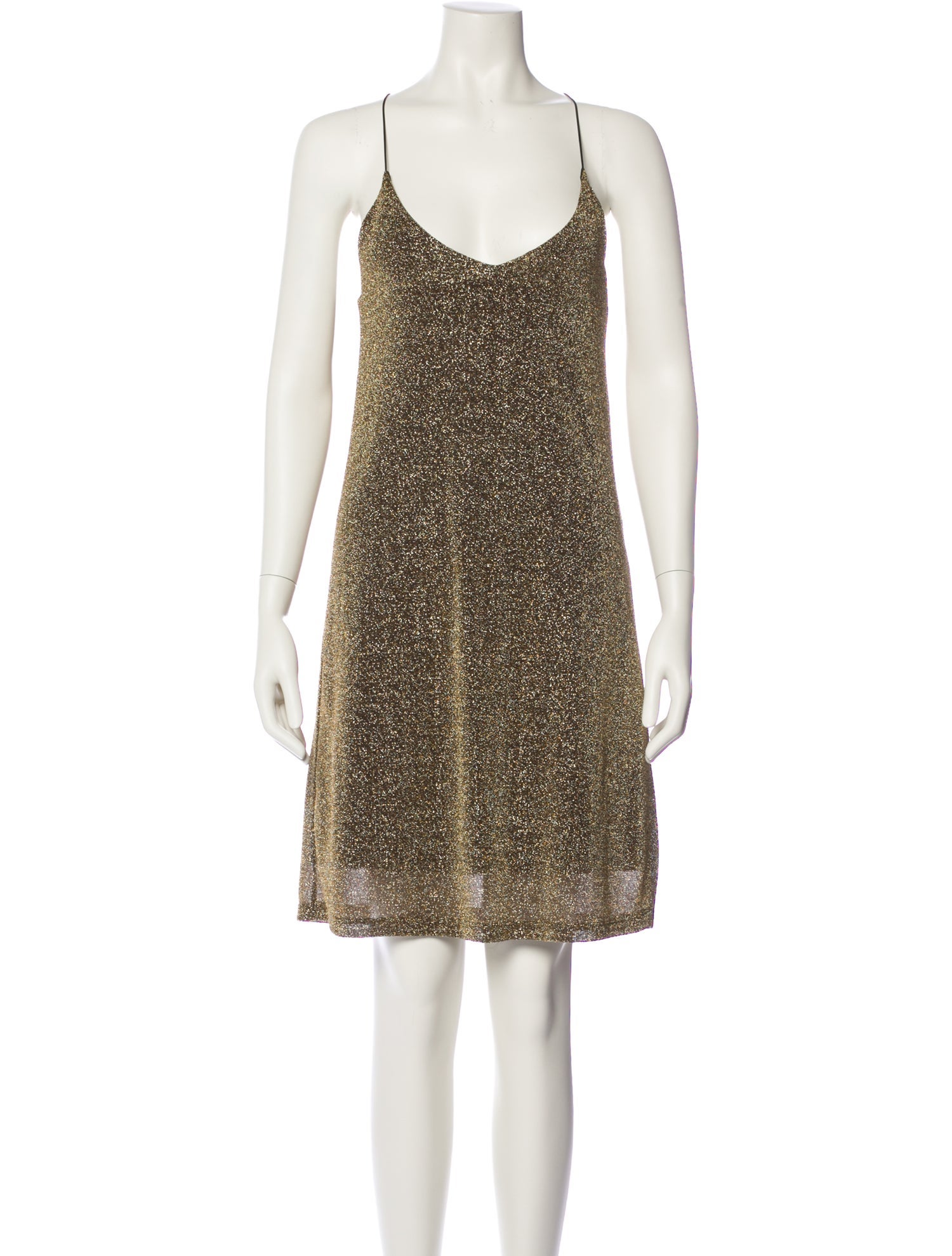 Ottod'Ame Scoop Neck Mini Dress