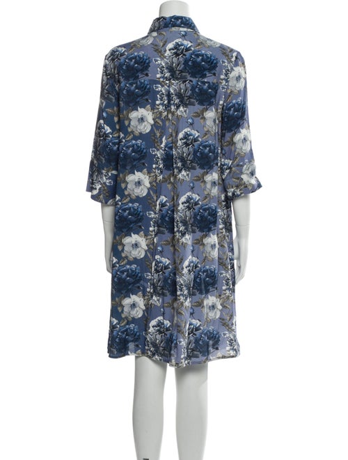 Ottotredici Floral Print Knee-Length Dress