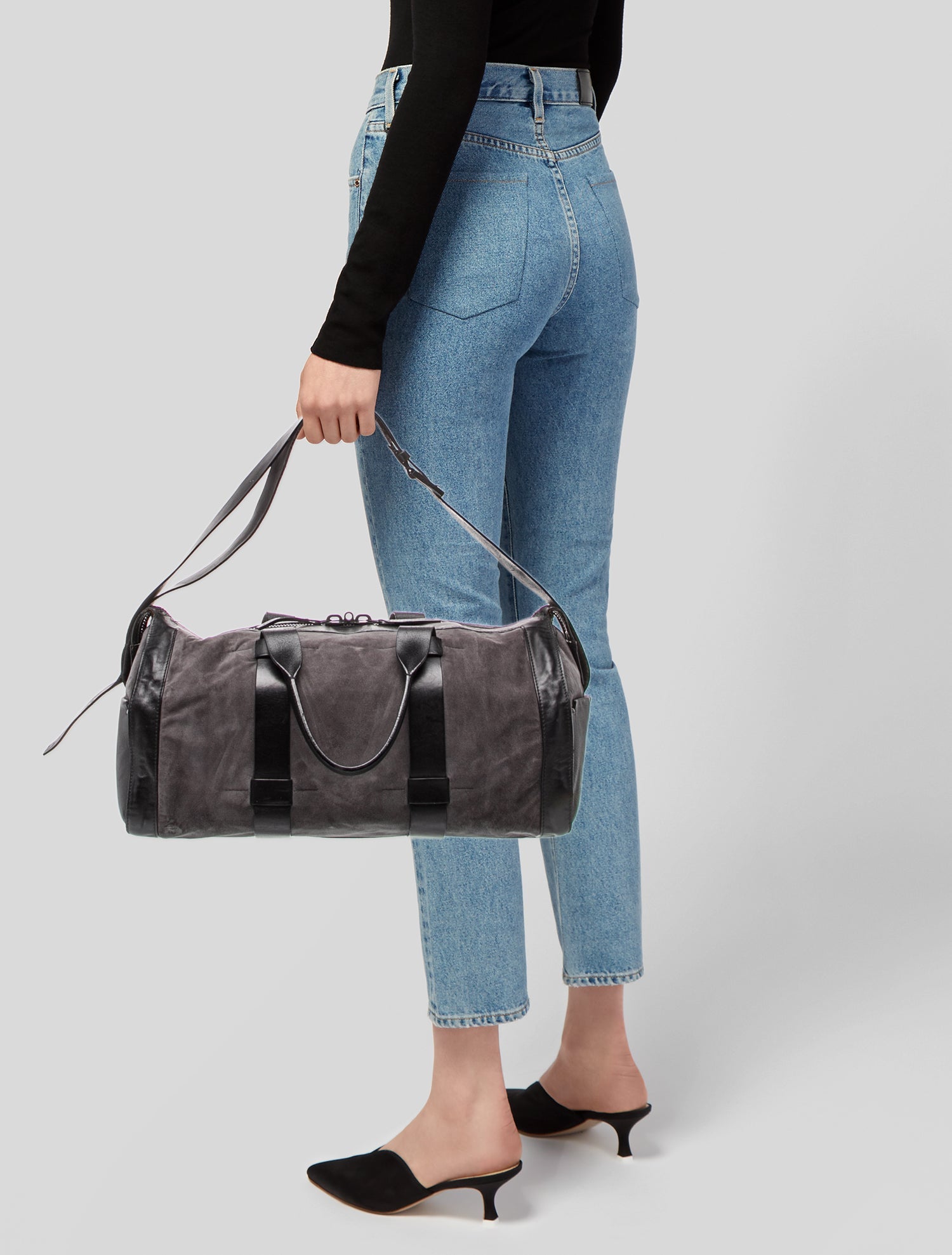Troubadour Suede Weekender Bag