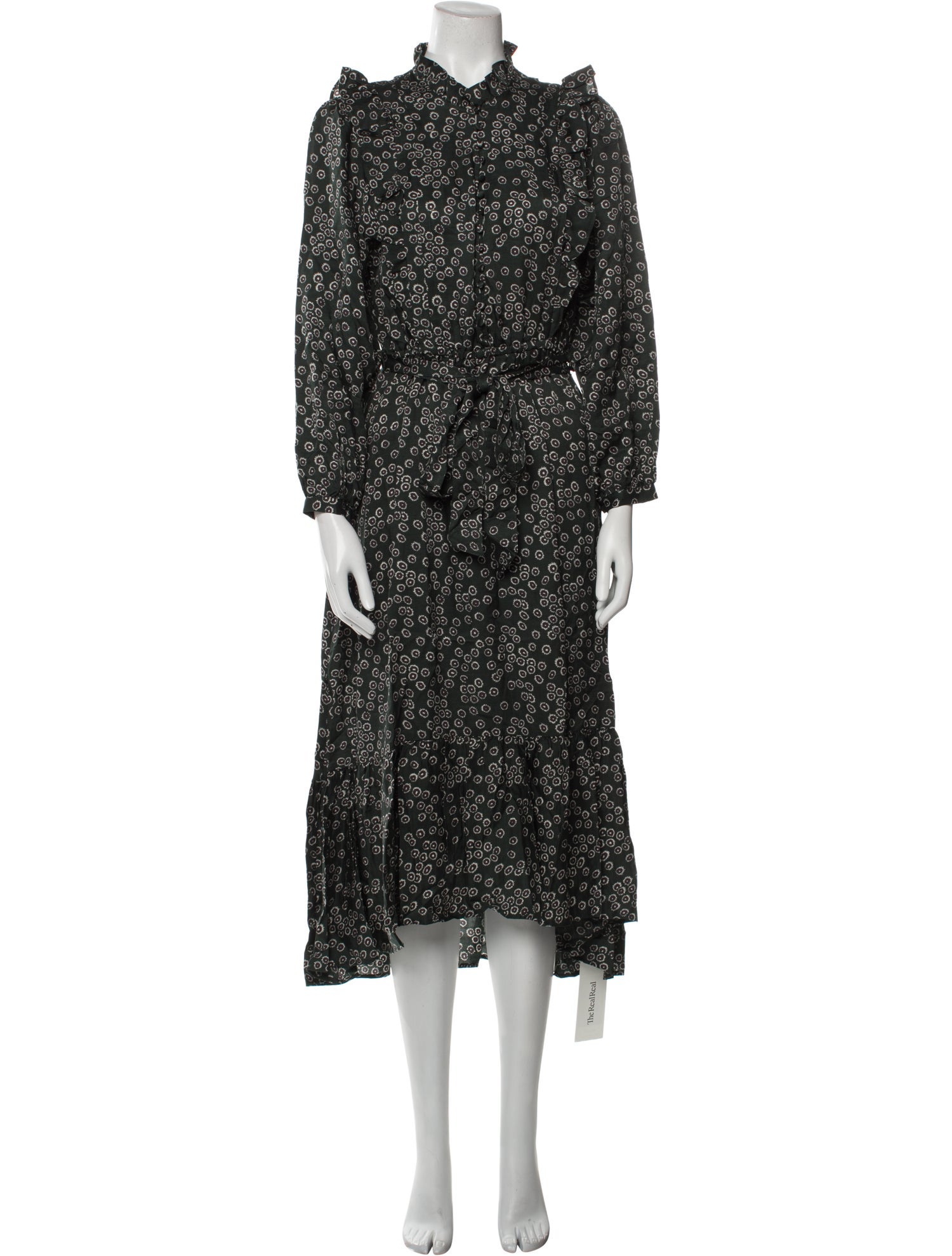 Outerknown Floral Print Long Dress