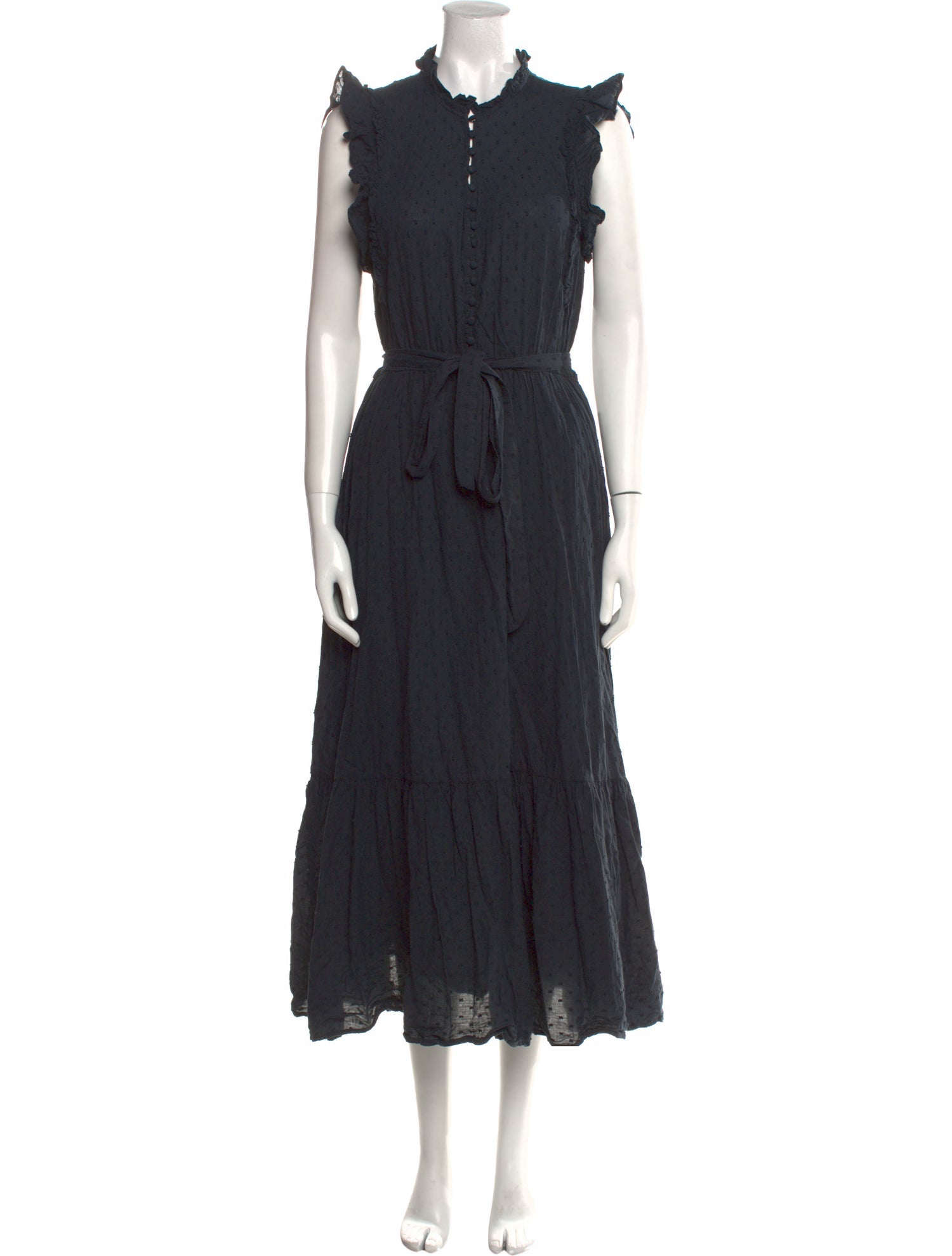 Outerknown Mock Neck Long Dress