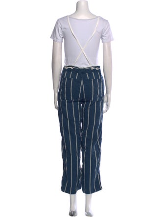 Outerknown Linen Striped Jumpsuit