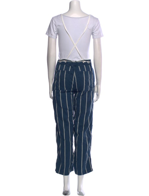 Outerknown Linen Striped Jumpsuit