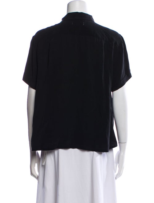 Outerknown Short Sleeve Button-Up Top