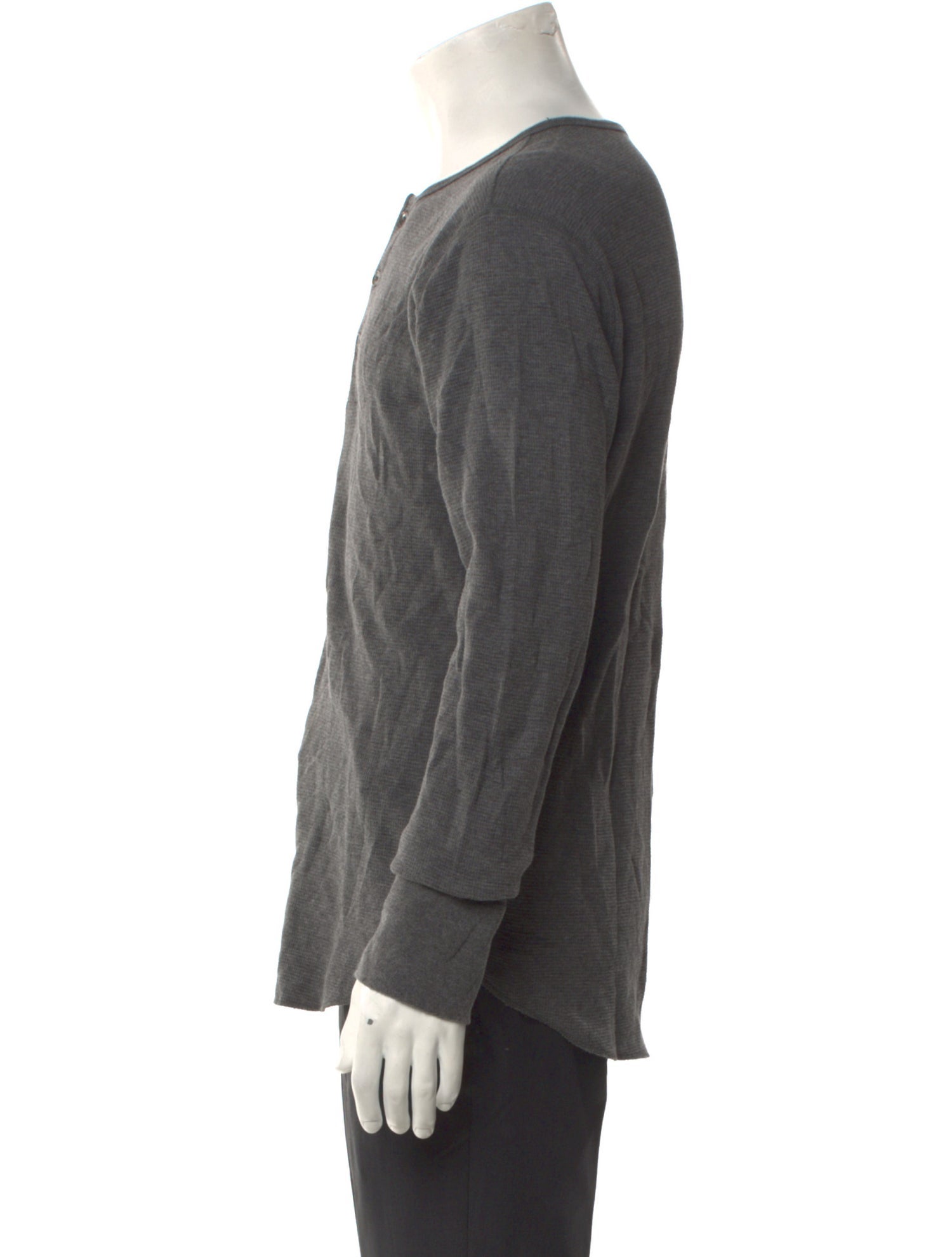 Outerknown Crew Neck Long Sleeve Henley