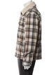 Outerknown Wool Plaid Print Trucker Jacket