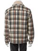 Outerknown Wool Plaid Print Trucker Jacket